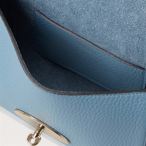 Mulberry Lily Brighton Blue Heavy Grain
